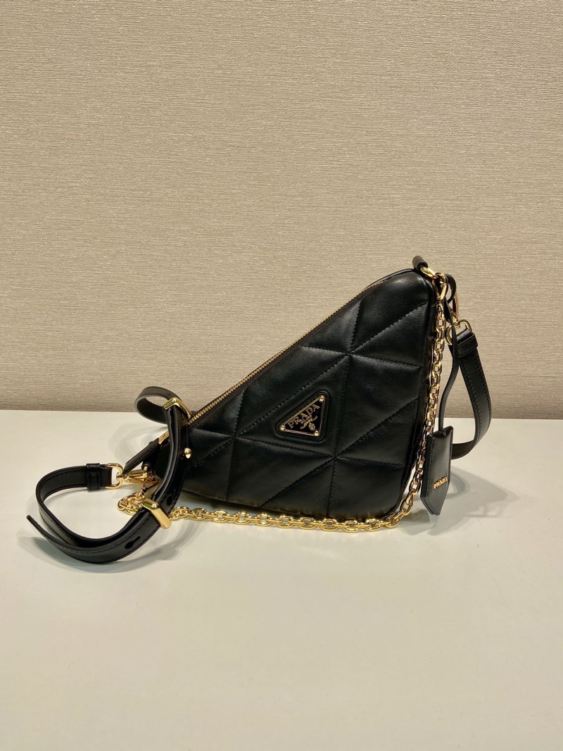 Pra*a triangle pouch